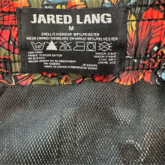 Jared Lang Printed Swim Trunks Shorts Men’s Size Medium - Picture 8 of 14